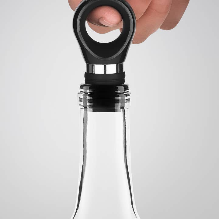 HOST - Wholesale Wine Stopper - Airtight Bottle Stoppers - Assorted Colors - Set of 2