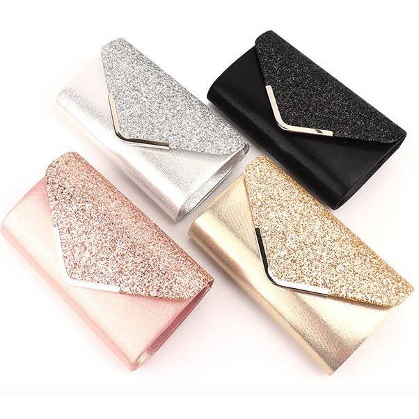 Sequin chain clutch party dinner bag and other Purchase Wholesale sequin handbags. Free Returns & Net 60 Terms on Faire trending on Faire.