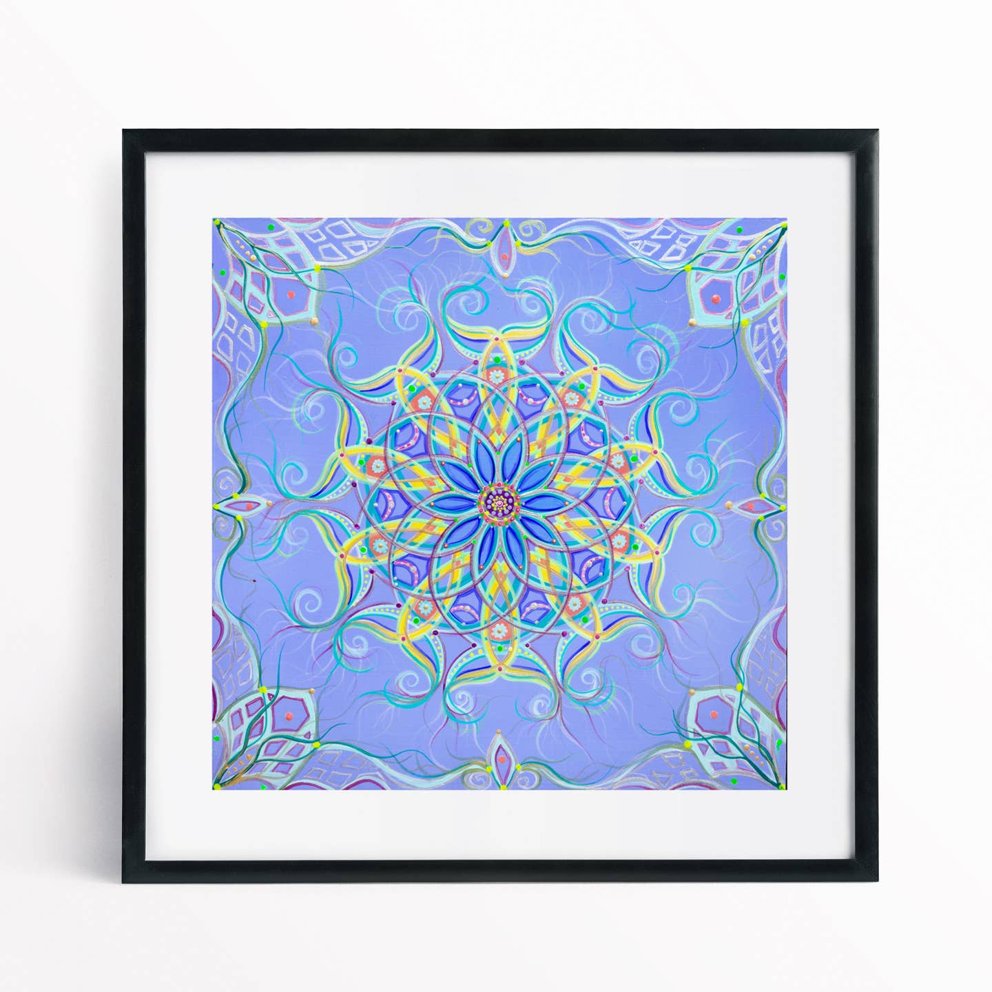 Angel Fritz Studio - Wholesale Art Print - Mer-Tails Mandala Art Print1