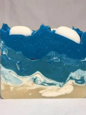 Salt + Ocean Handmade Soap for wholesale by Lather & Shea