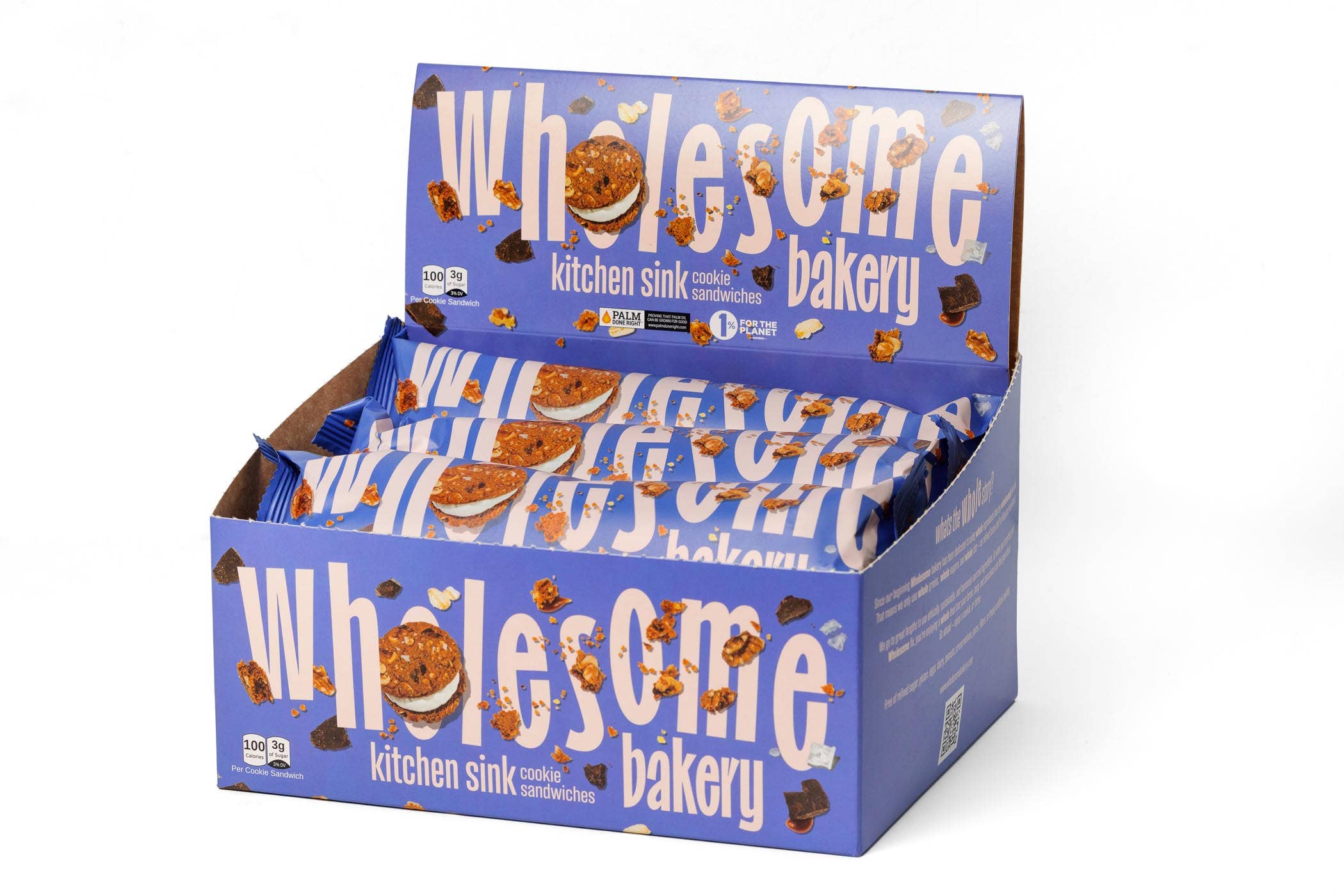 Wholesome Bakery - Wholesale Cookie - Kitchen Sink Cookie Sandwich (NEW 5-Piece)3