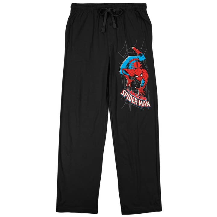 Spiderman So Amazing Spiderman Men's Quick Turn Sleep Pajama Pants for wholesale by Bioworld Merchandising