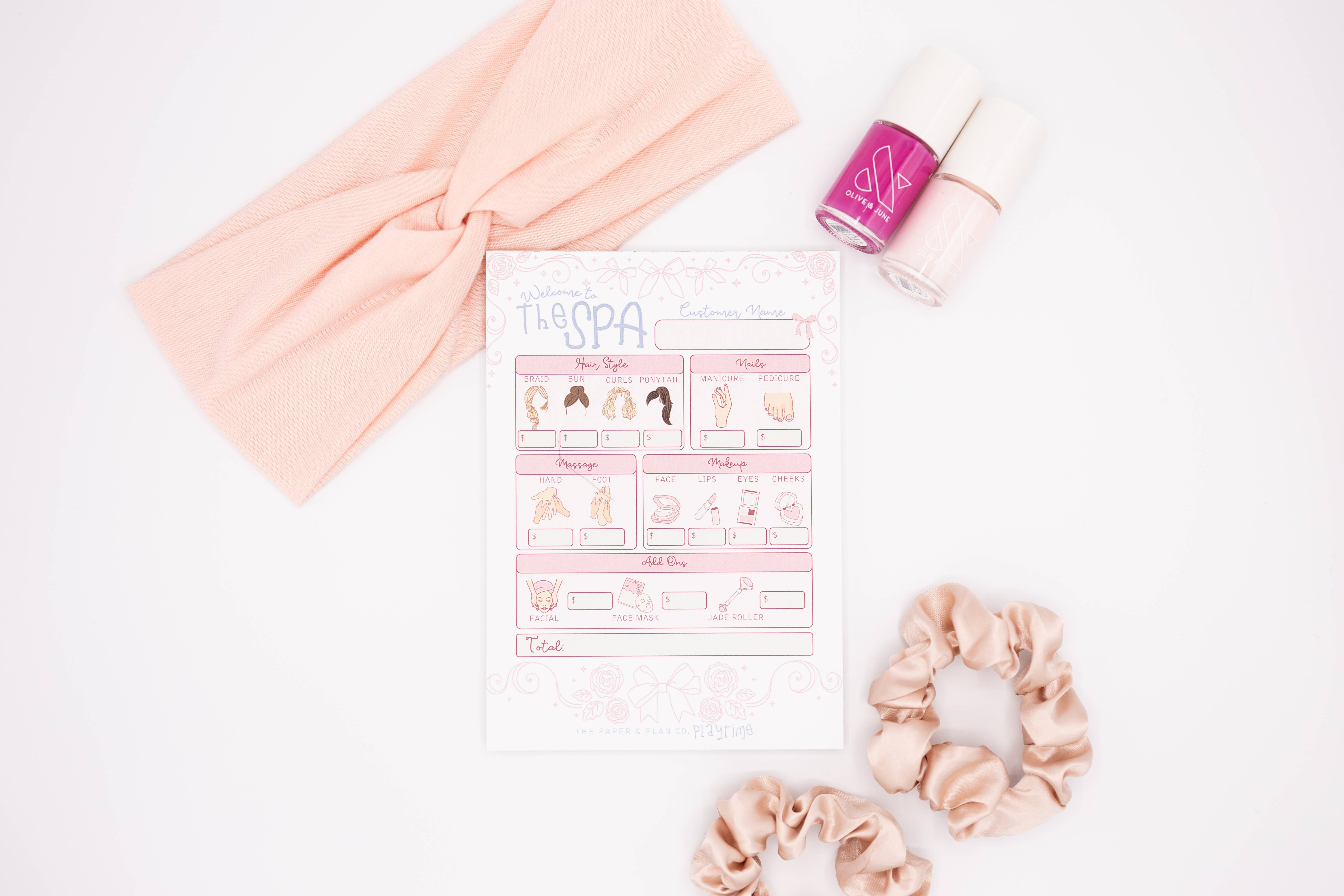 The Paper and Plan Co. - Wholesale Art Set - Kids & Baby - Spa Day Playtime Pad®1