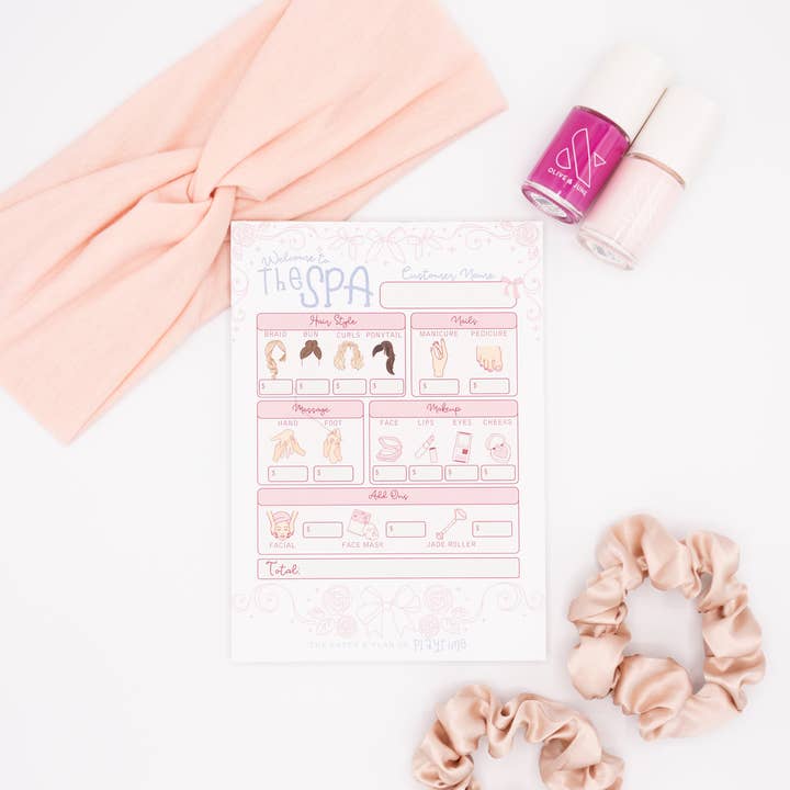 The Paper and Plan Co. - Wholesale Art Set - Kids & Baby - Spa Day Playtime Pad®1