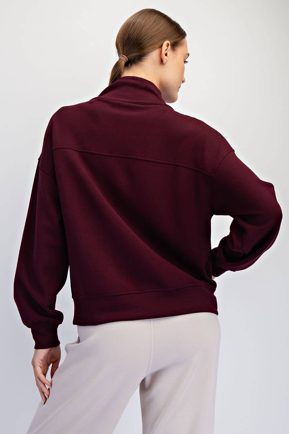 Rae Mode - Wholesale Lounge Top - Women's - MODAL POLY CARDI10