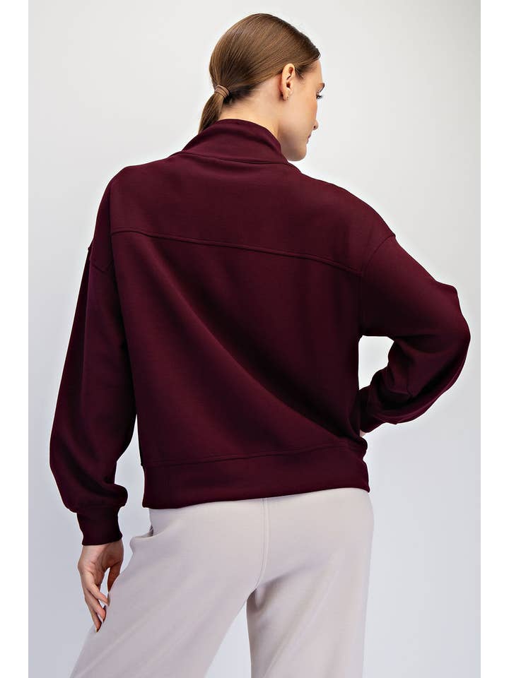 Rae Mode - Wholesale Lounge Top - Women's - MODAL POLY CARDI10