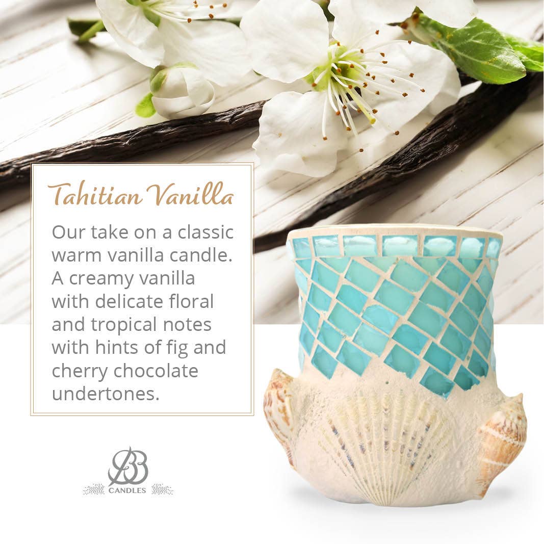 REMOVED BRAND - Vente Bougie en bocal - Bougie de décoration intérieure Shoreline-Tahitian Vanilla -13 oz6