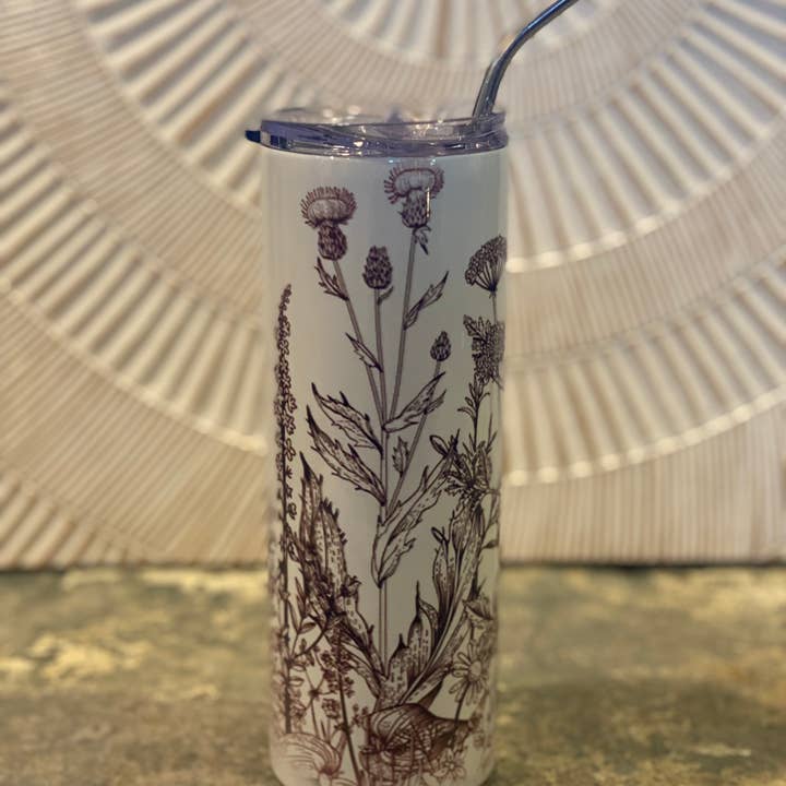 En promenad i trädgården Tumbler för wholesale av Crooked Halo