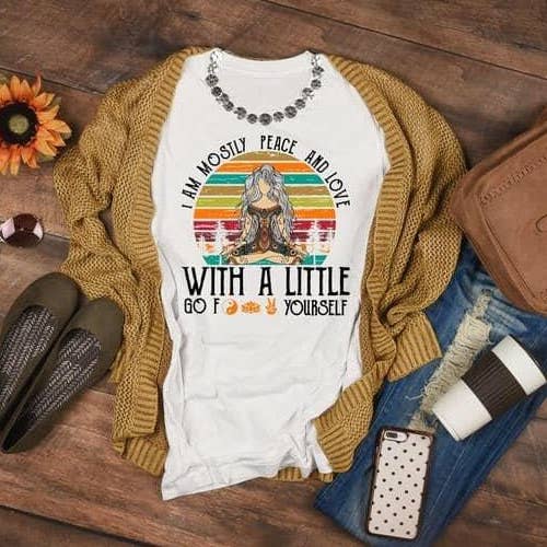 Peace Love F**k vous-même pour la vente par Sew Taylor’d designs