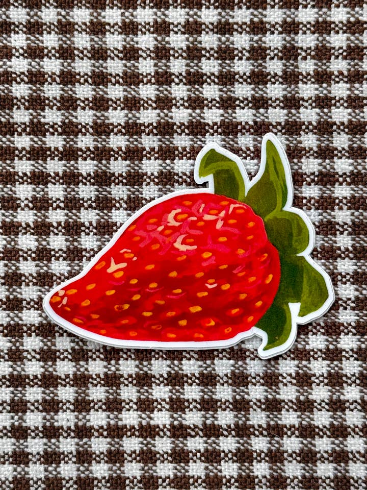 Sticker van de Oogst — Waterdichte Vinylsticker 2″ voor wholesale door Itzy Bitzy Art Shop