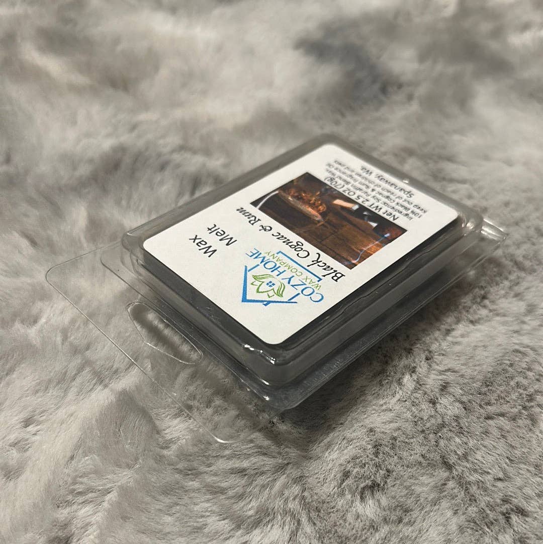 Cozy Home Wax Company - Wholesale Wax Melt - Black Cognac & Rum Wax Melt 2.5oz2