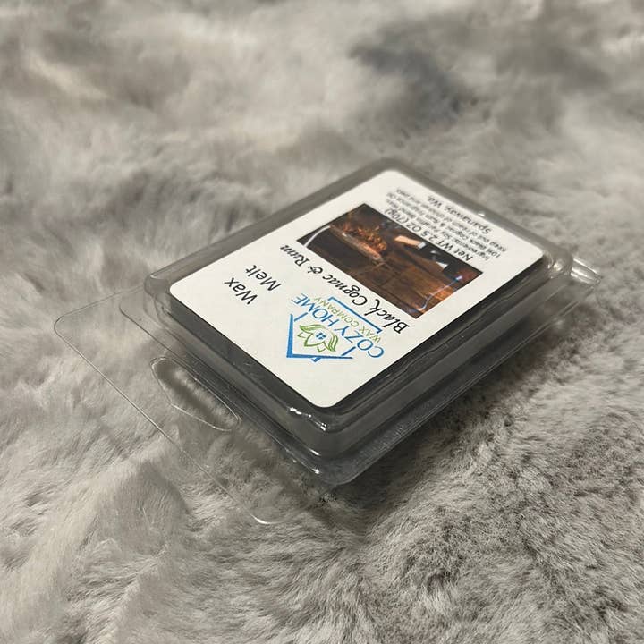 Cozy Home Wax Company - Wholesale Wax Melt - Black Cognac & Rum Wax Melt 2.5oz2