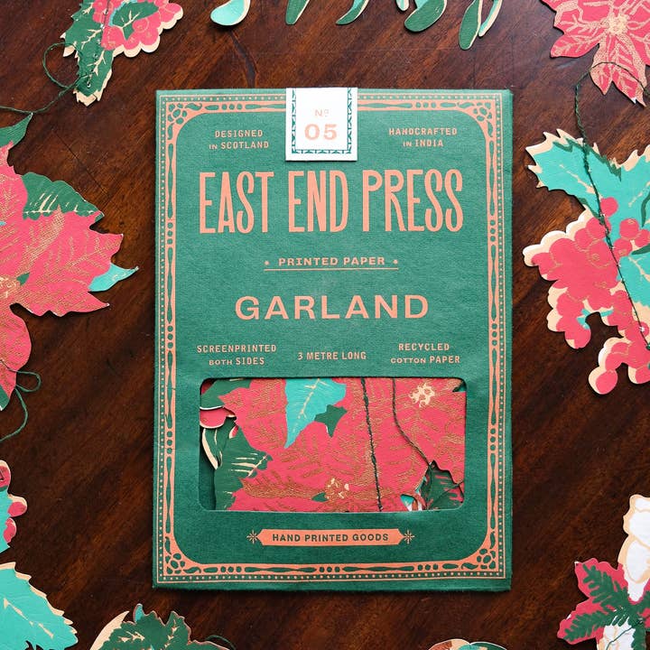 East End Press - Wholesale Bunting/Garland - Foliage Sewn Garland