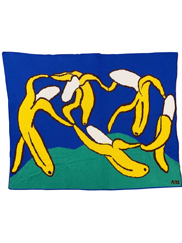 La Danse Blanket for wholesale by Kristina Micotti