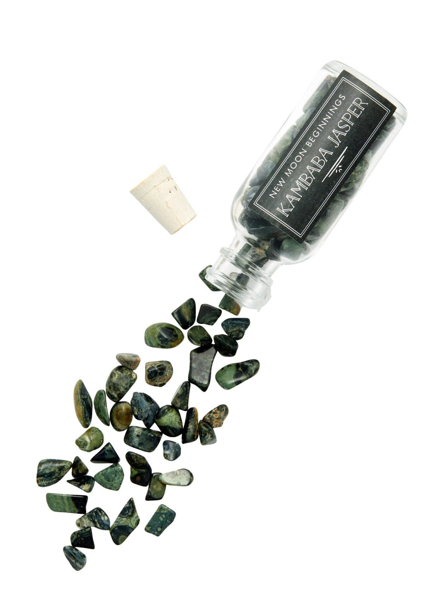 New Moon Beginnings - Wholesale Spiritual Stone/Crystal - Natural Gemstone Chips in a Bottle -70 stone types available49