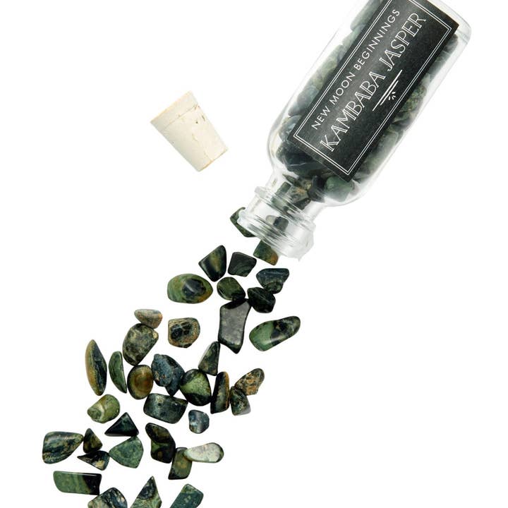 New Moon Beginnings - Wholesale Spiritual Stone/Crystal - Natural Gemstone Chips in a Bottle -70 stone types available49