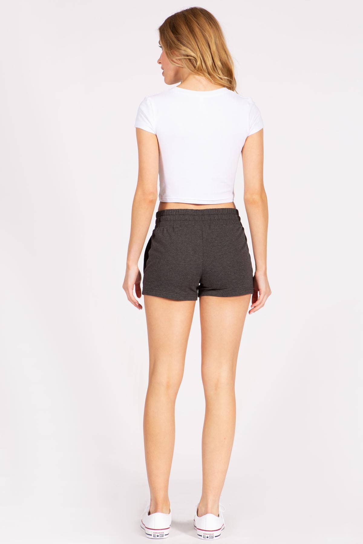 Color 5 - Wholesale Korte broeken - Dames - Vrijetijdsshort van effen badstof met trekkoord8