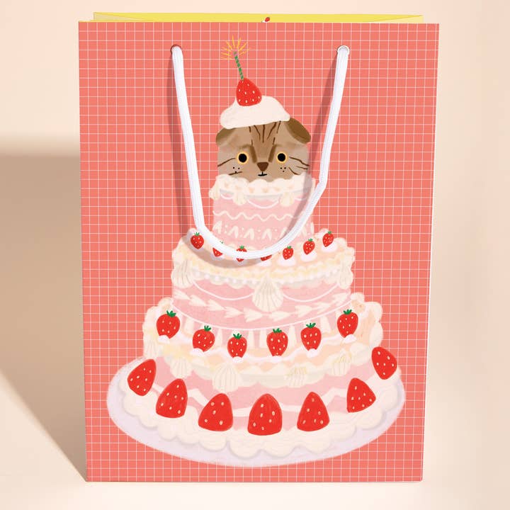 SAC CADEAU - GÂTEAU À COUCHES pour la vente par Carolyn Suzuki