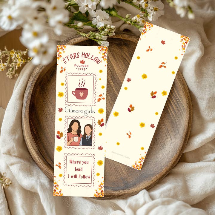 Gilmore Girls Hand Designed Bookmark for wholesale by Lonely heart studio