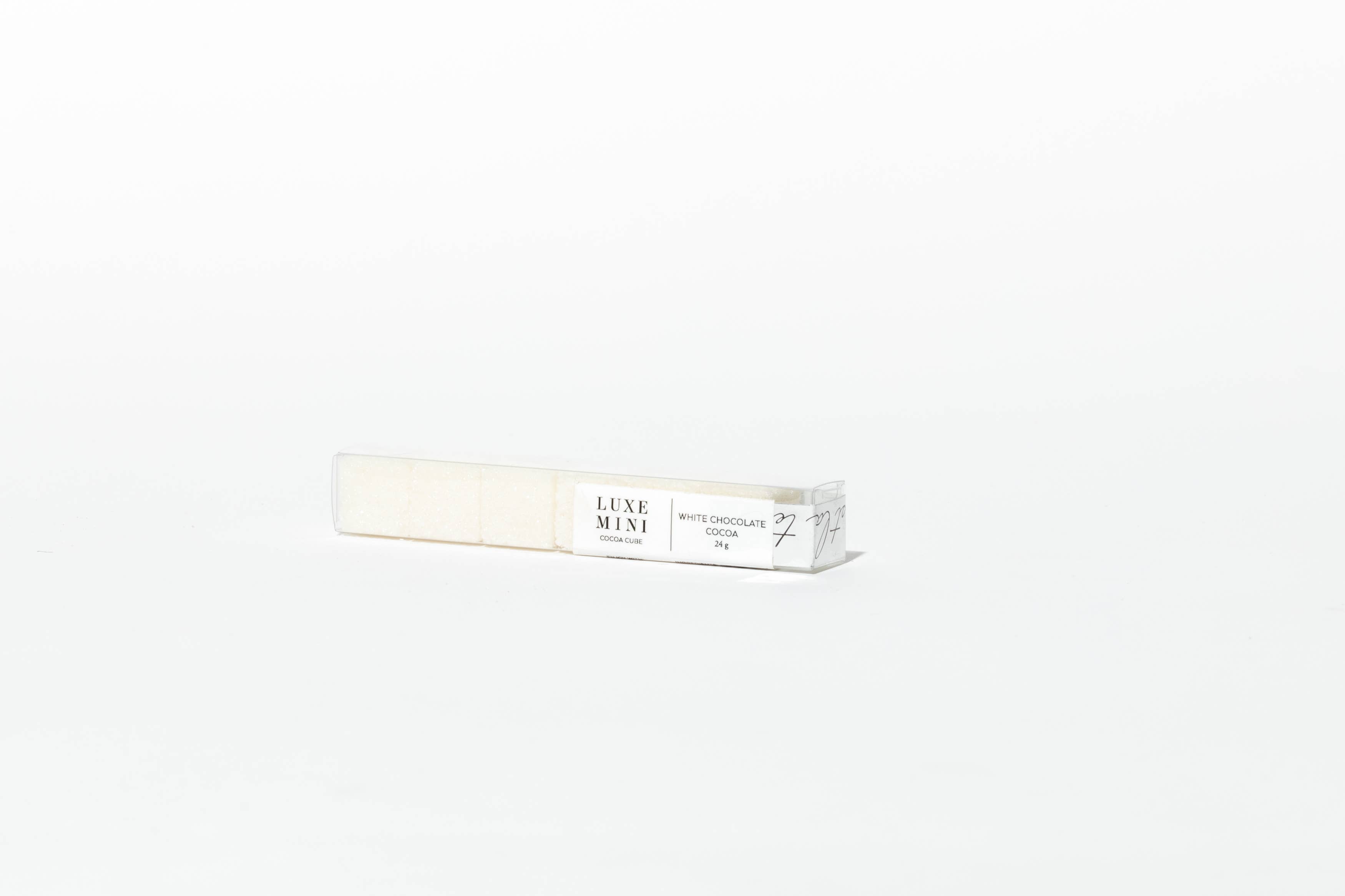 TEASPRESSA | LUXE Mixer Cube - Wholesale Hot Cocoa Mix/Kit - WHITE CHOCOLATE COCOA | LUXE Barista Cube MINI0