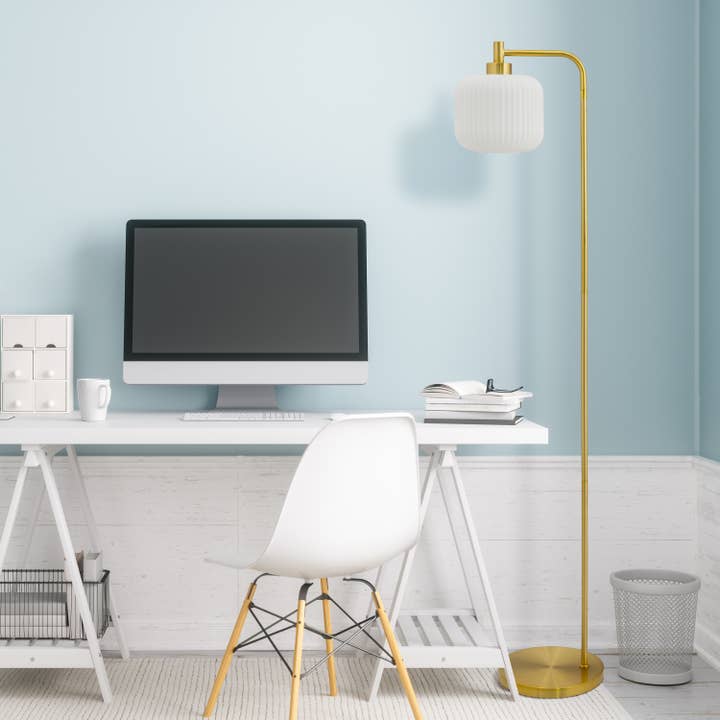 River of Goods - Wholesale Floor Lamp - 63"H Rowan Globe Shade Floor Lamp6