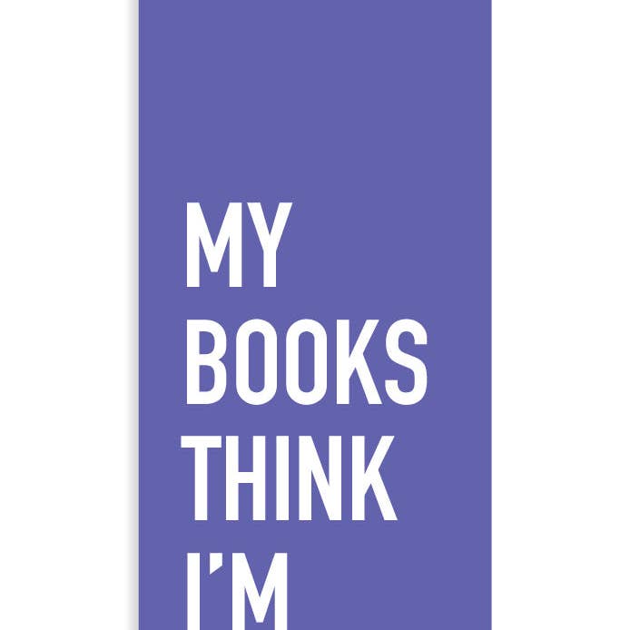 Böcker tror att jag är cool bokmärke för wholesale av Classy Cards Creative