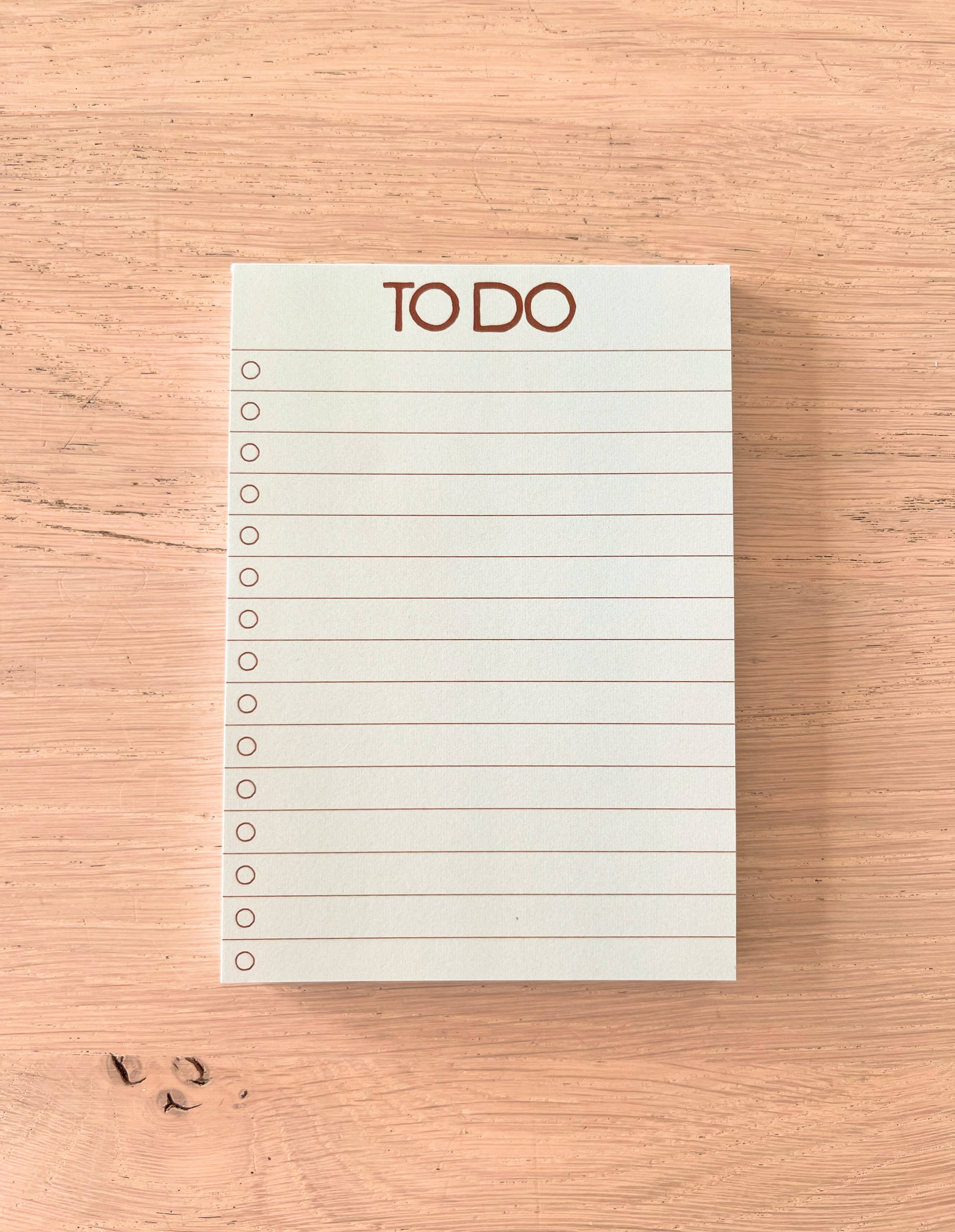 Madeleine Sywulak US - Wholesale Notepad - To Do Notepad0