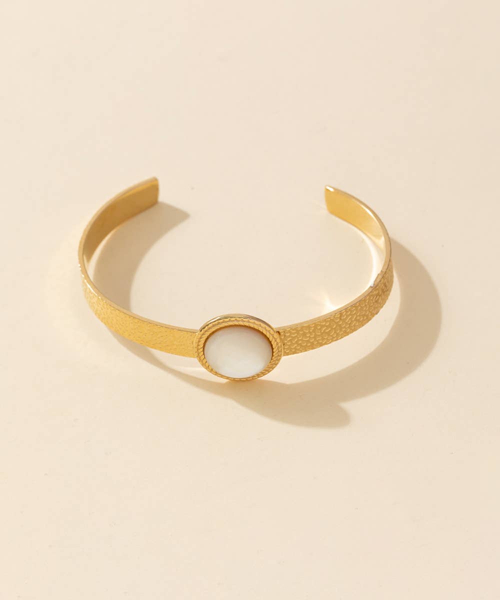 Blossom bijoux - Vendita all'ingrosso Bracciale a polsino - BRACCIALE BANGLE IN ACCIAIO INOSSIDABILE 24BRA1300