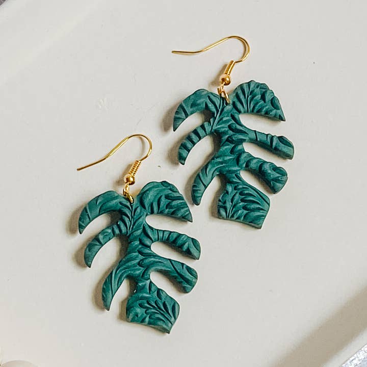 Monstera Leaf for wholesale by Happily Handmade Clay