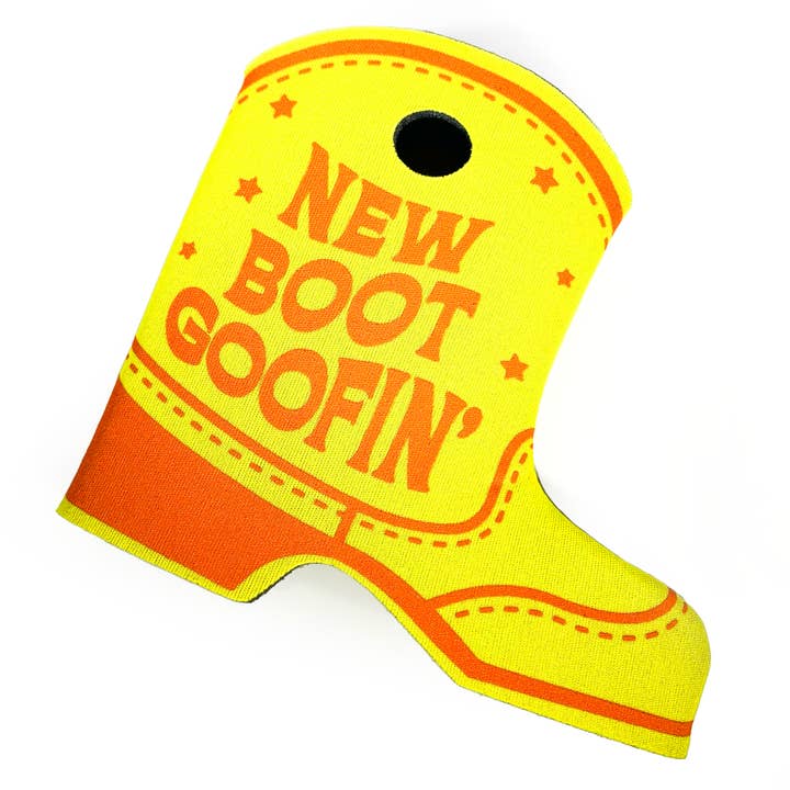 Krystan Saint Cat - Wholesale Drink Huggers & Koozies - New Boot Goofin' Boot-Shaped Foam Neoprene Can Holder