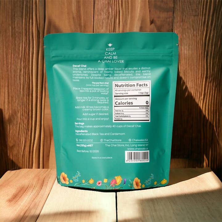 Chaiwala - Wholesale Loose tea - Chaiwala Decaf Chai2