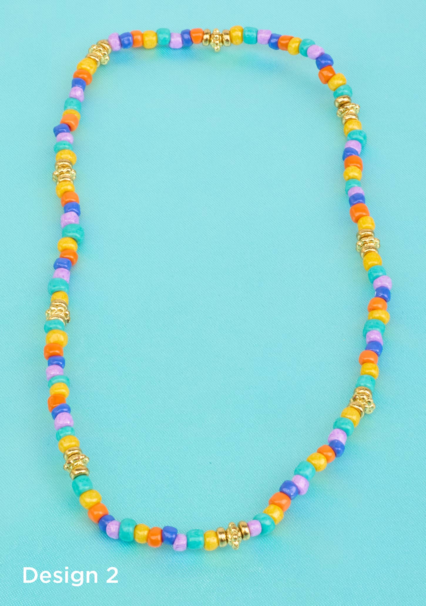 Namaste - Wholesale Beaded/Pearl Necklace - Multicolour Beaded Necklace2