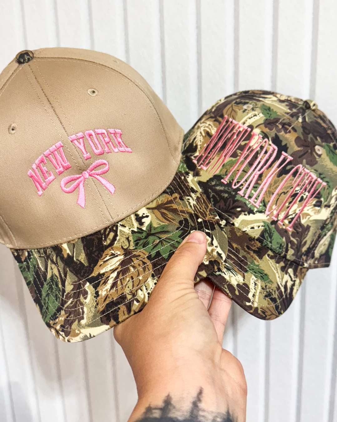 The Babe Co. - Wholesale Baseball Cap - Women's - CUSTOM  Vintage Embroidered Hat 7