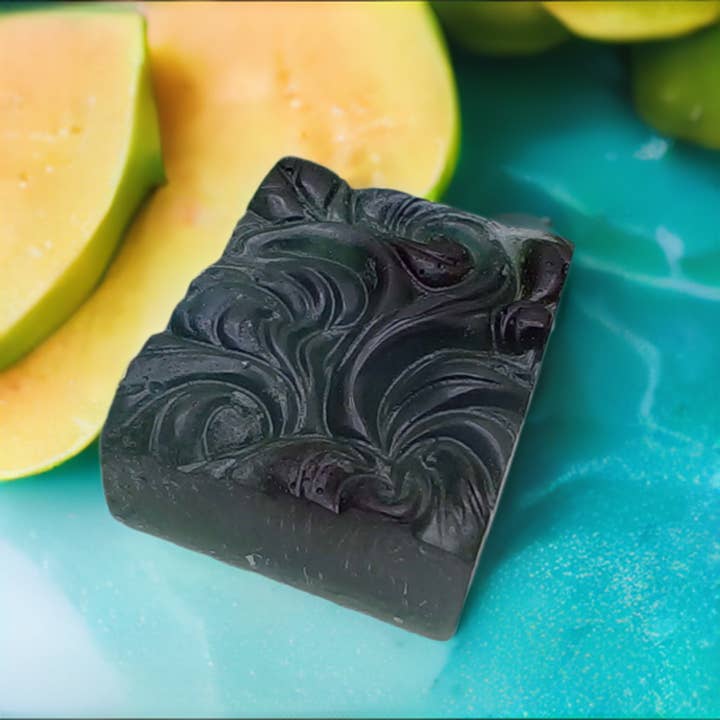 Rum and Papaya Glycerin Wave Soap for wholesale by Simply Organic Soaps