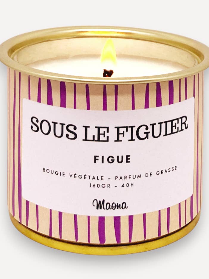 Bougie végétale Sous le figuier - Figue pour la vente par Maona