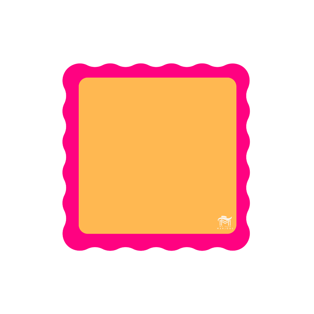 My Fair Mahjong - Wholesale Board Game - MINI MAHJONG MAT  |  Color Wave  |  21" x 21"1