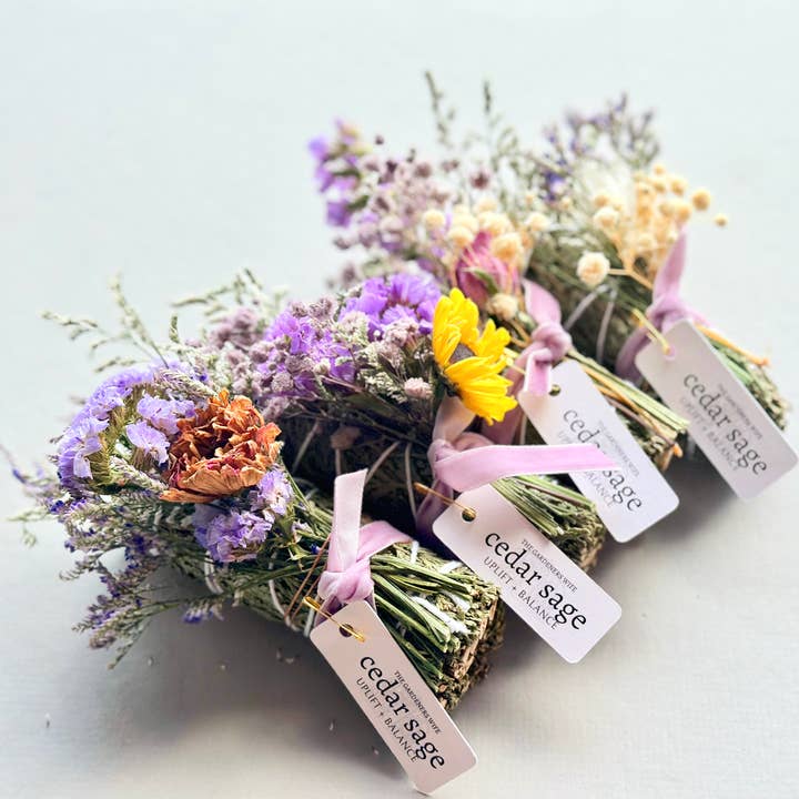 The Gardeners Wife - Wholesale Sage Bundle - Uplift + Balance | Cedar Sage + Flowers4