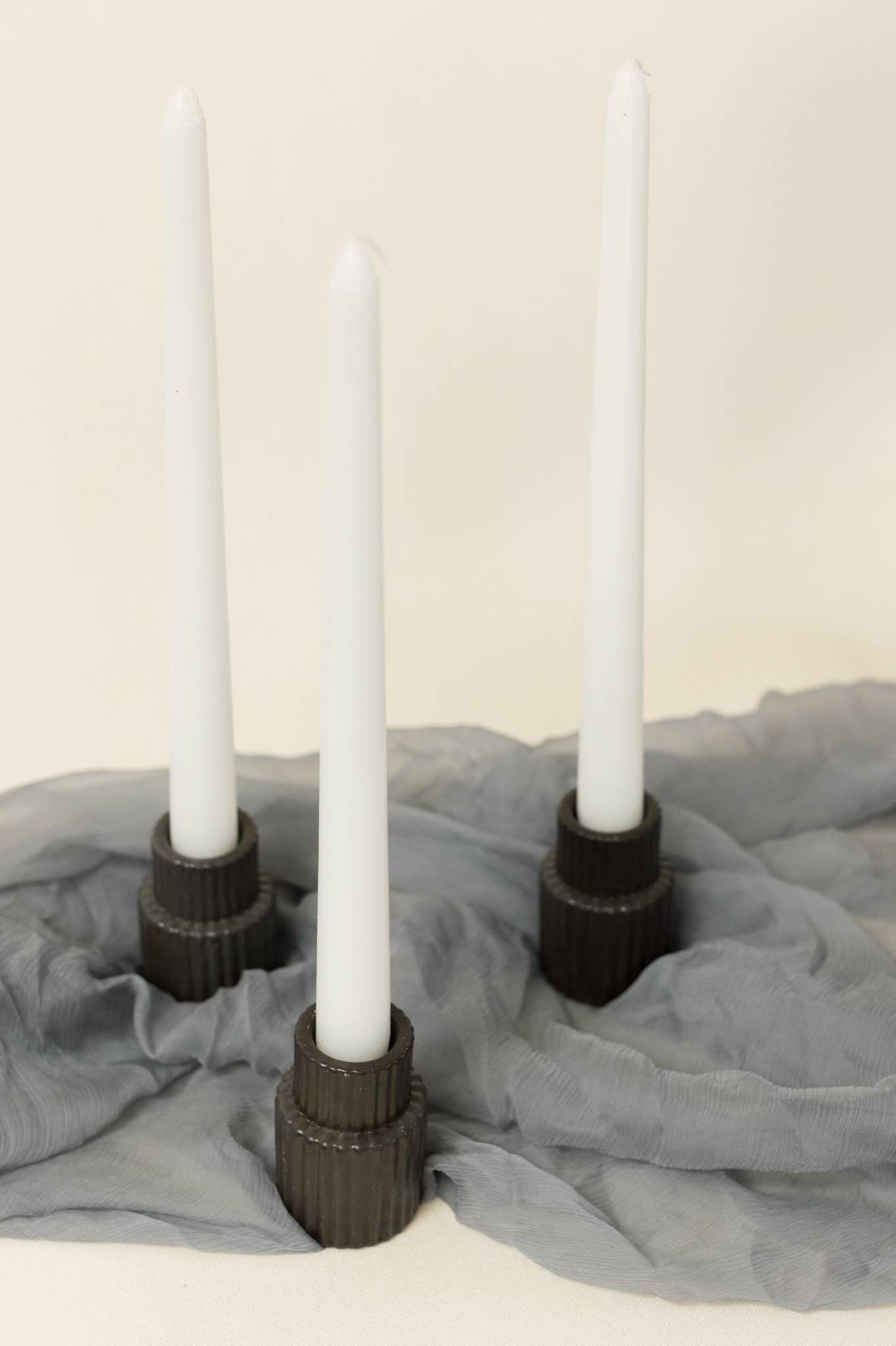 fig + stone – wholesale Ljushållare – Heartwell avsmalnande ljusstake2