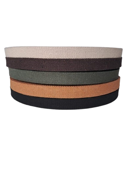 Dream Trimming Goods LLC - Wholesale Craft Supplies - 1" x 50 Yard Army Green Heavy Cotton Webbing for Sewing DIY0