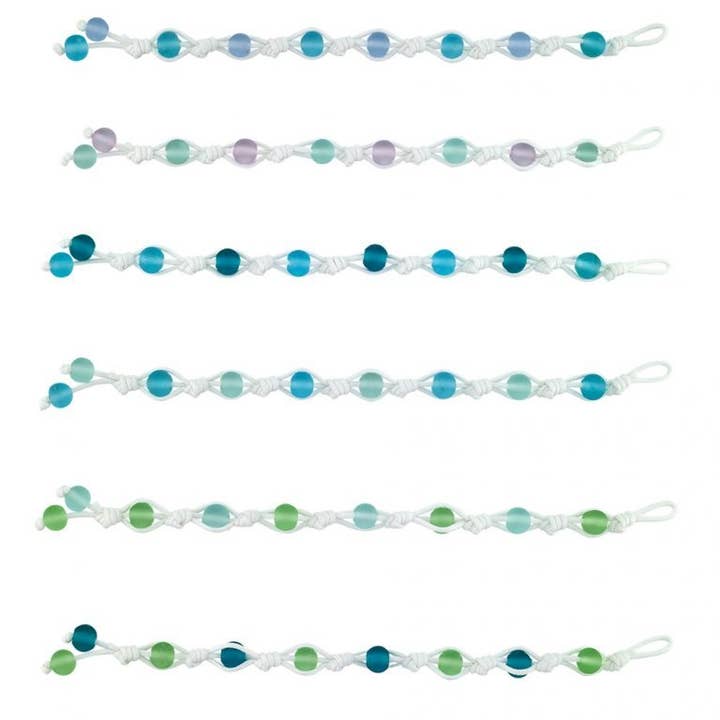 BR matglazen kralen/linnen-12 voor wholesale door World End Imports Jewelry & Gifts