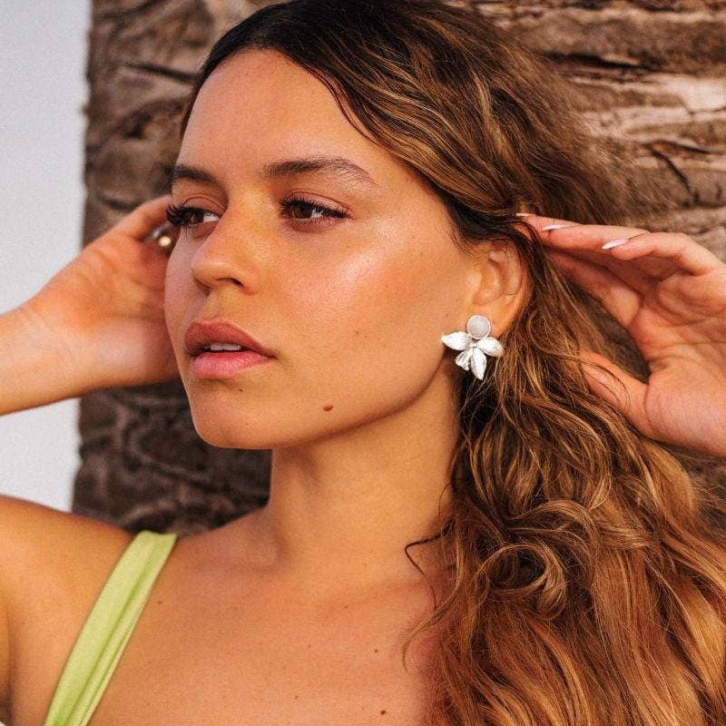 ACUS - Wholesale Stud/Post Earrings - Gràcia Earrings Limited Edition Light Blue2