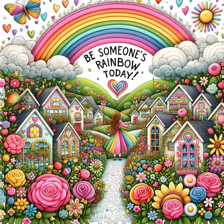 Be Someone’s Rainbow Today for wholesale by SWR trading LTD