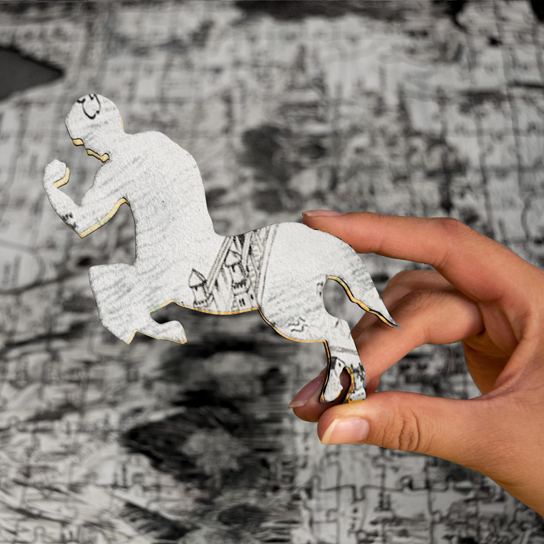 WAWW Artisanal Wooden Puzzles - Wholesale Puzzle - Adult - Wooden Puzzle "Guernica", Picasso Painting *Whimsies Edition6