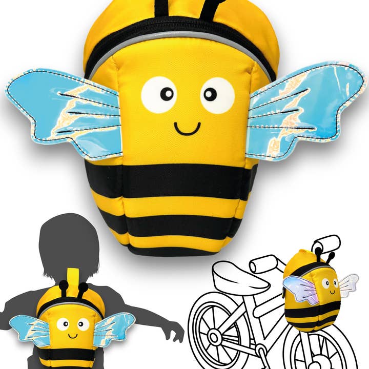 2 in 1 Bicycle Bag & Backpack - Bee and other Purchase Wholesale rucksack. Free Returns & Net 60 Terms on Faire trending on Faire.