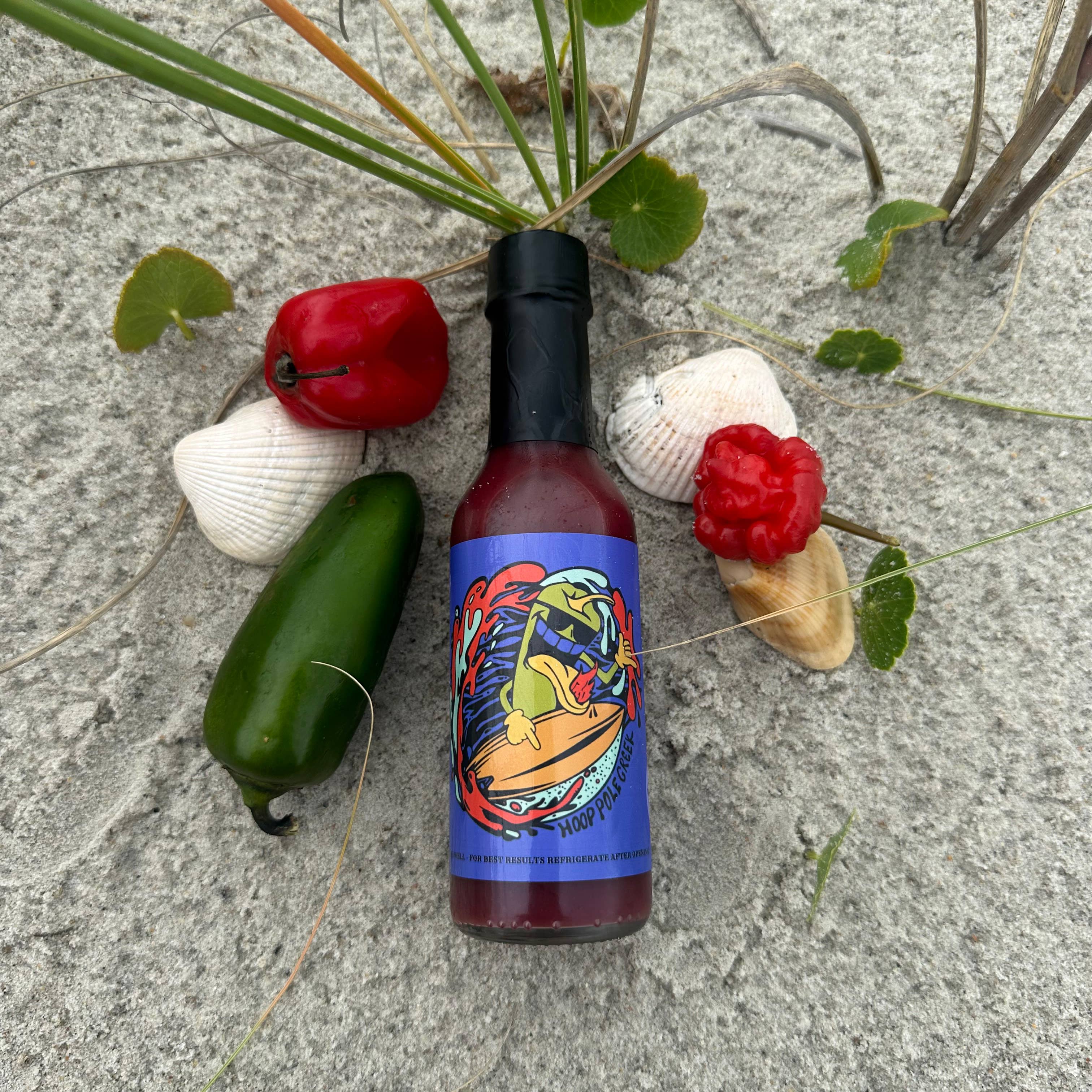 Hoop Pole Creek Hot Sauce Co. - Wholesale Hot Sauce - Blueberry Habanero0