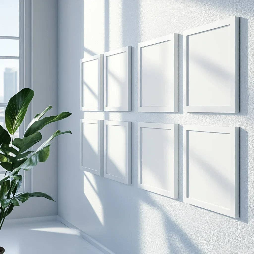 Modern Memory Design Picture Frames – wholesale Picture frame – Modern 14x44 White Picture Frame with Glass - Wood Photo Frame5