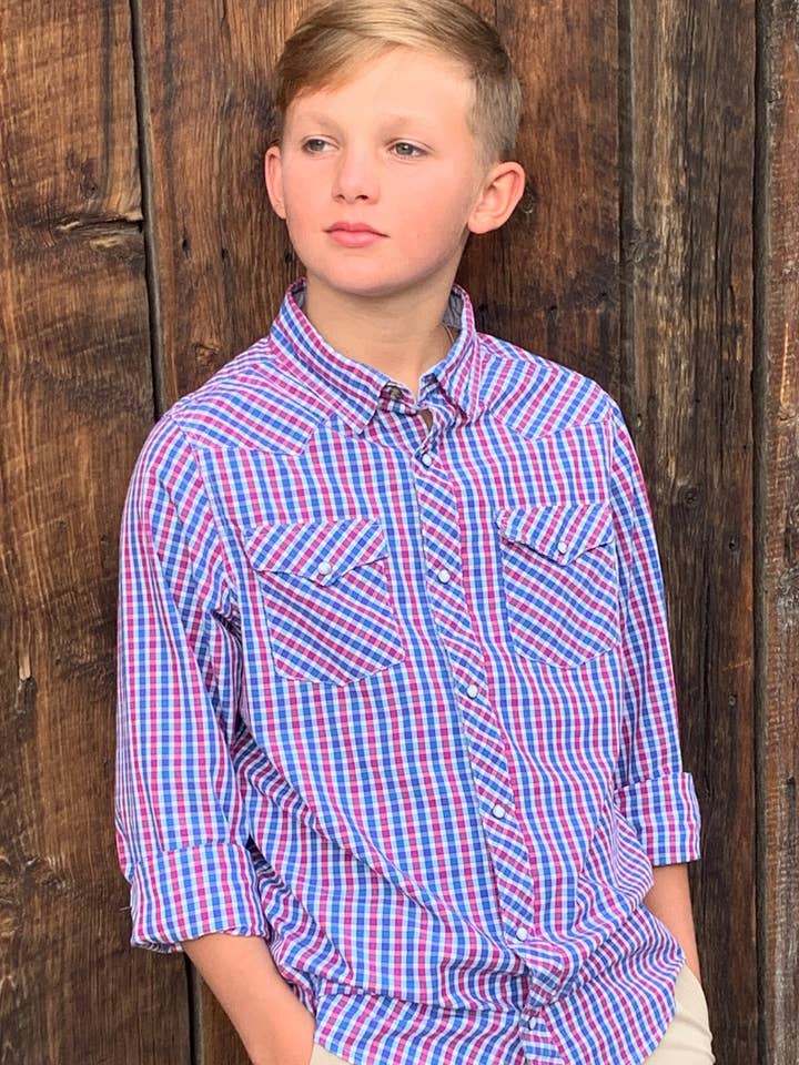 Manica lunga Little Reata - Vestibilità classica per la vendita all'ingrosso da parte di Rumsey Creek Clothing