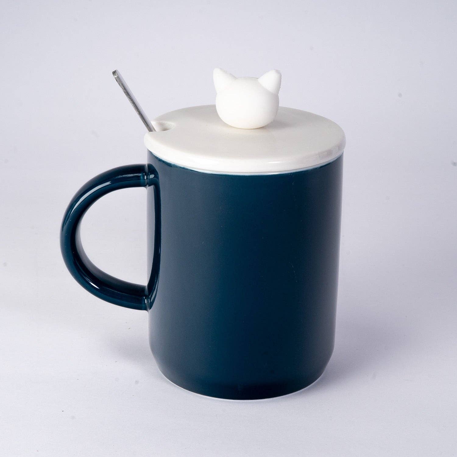 Urban Tokyo - Wholesale Coffee Mug - Kitten 12oz Mug With Lid and Spoon (10/30)1