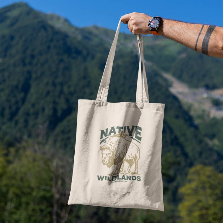 Native Wildlands Tote for wholesale by Drink in Nature