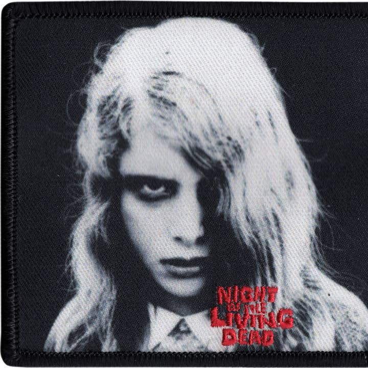 Patch - Night Of The Living Dead Lisa - 1960s Horror Movie for wholesale by Square Deal Recordings & Supplies